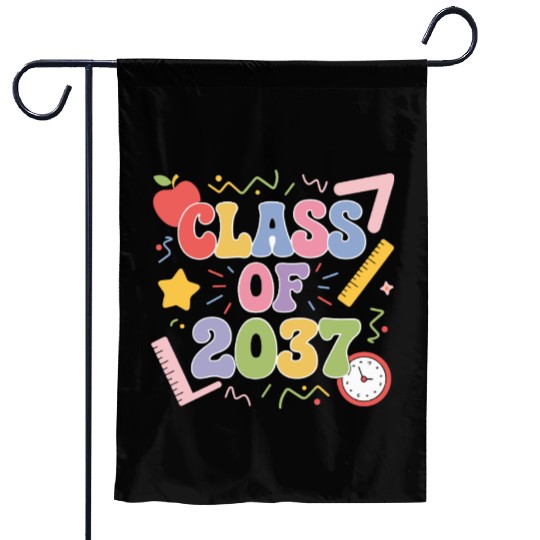 Class of 2037 Grow With Me, Funny back to school Garden Flags