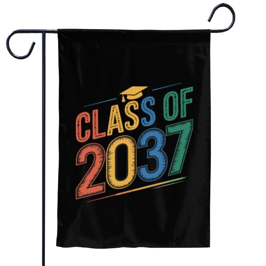 Class of 2037 Grow With Me, Funny back to school Garden Flags