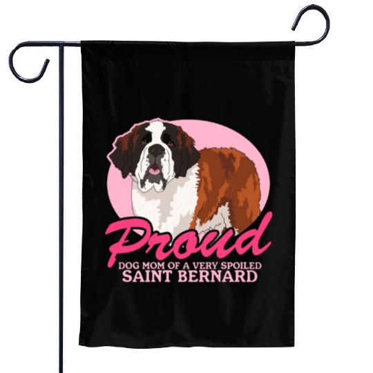 Saint Bernard Dog Mom St. Bernhard Garden Flags