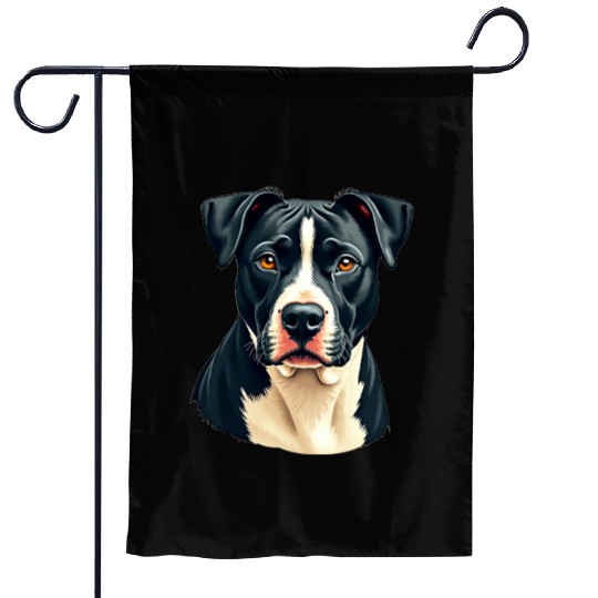 “Pit Bull” – Bold & Beautiful Dogs Garden Flags