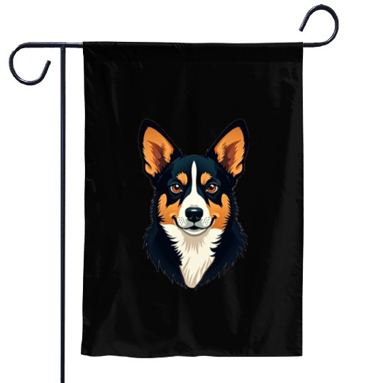 “Pembroke Welsh Corgi” – Bold & Beautiful Dogs Garden Flags