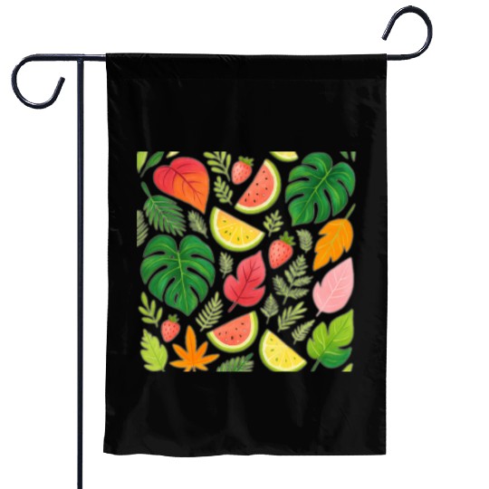 Sweet Garden & Strawberry Bliss Garden Flags