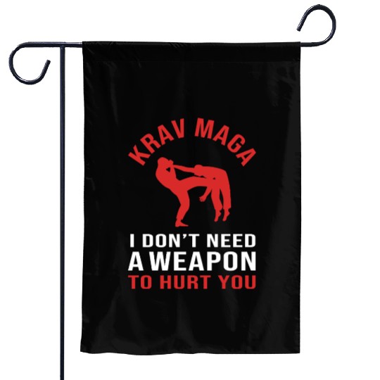 Israel Martial Arts Krav Maga Garden Flags