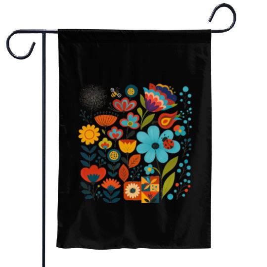 Joyful Meadow & Nature Friends Garden Flags
