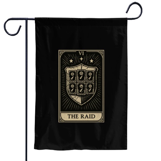 Tarot Datahoarding: The RAID Protective Layer Garden Flags