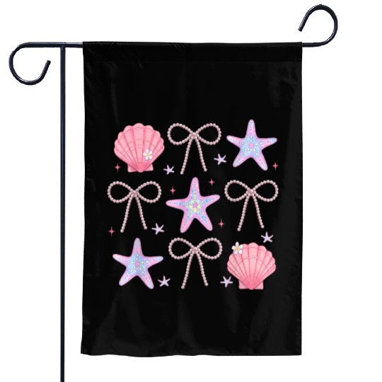Under the Sea Sparkle Garden Flags