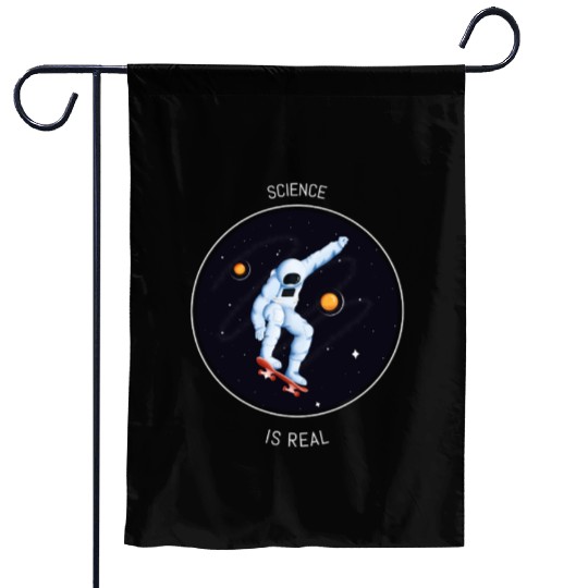 Science is Real Garden Flags