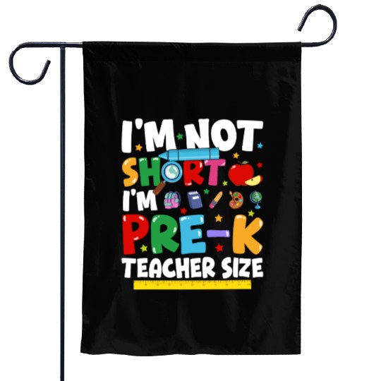 Pre K Teacher Back To School Pre kindergarten Garden Flags