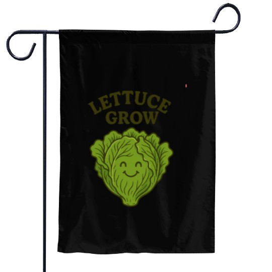 Vegetable Gardening Lettuce Garden Flags