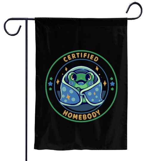 Certified Homebody Garden Flags
