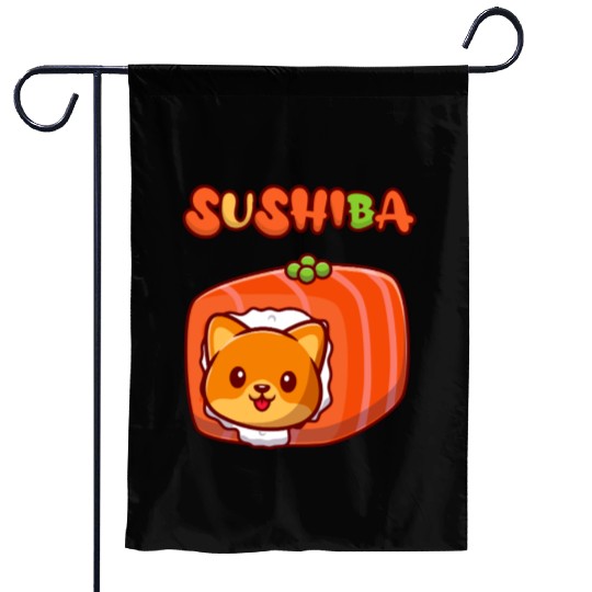 Shiba Inu - Sushiba Garden Flags