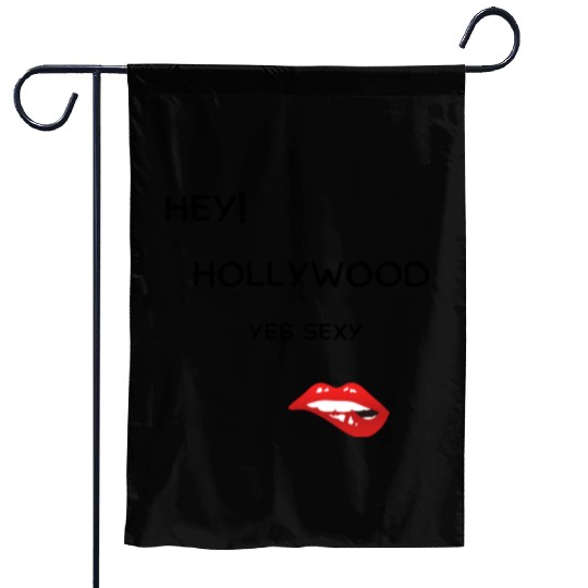 HEY! Hollywood Yes Sexy Garden Flags