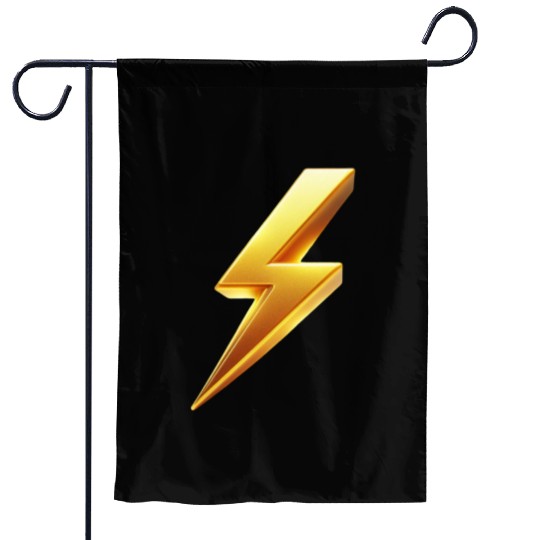 yellow lightning bolt clipart energy 184 Garden Flags