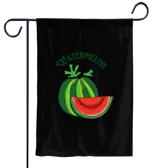 Watermelon Sweet Summer Vibes Garden Flags