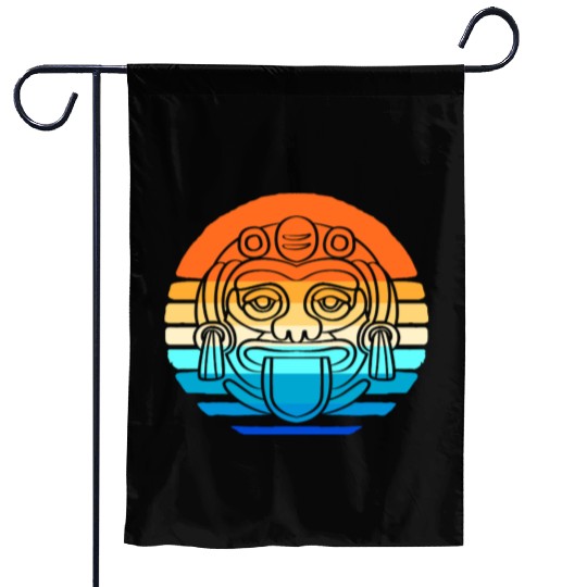 Mayan And Aztec Symbols Indigenous Tribe Garden Flags
