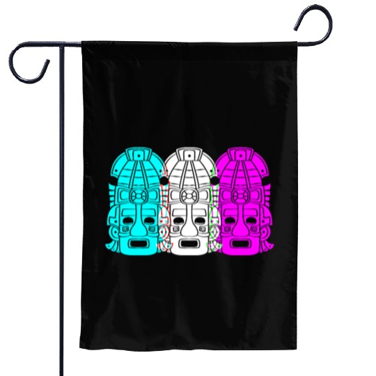 Mayan And Aztec Symbol Aztec Inca Garden Flags