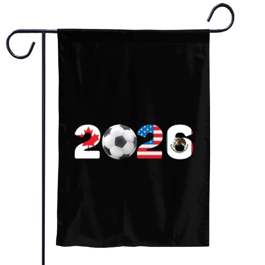 Get Ready for History 2026 World Cup Canada Garden Flags