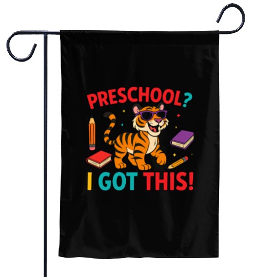 Tiger Cub Garden Flags – Preschool I Got This School Garden Flags