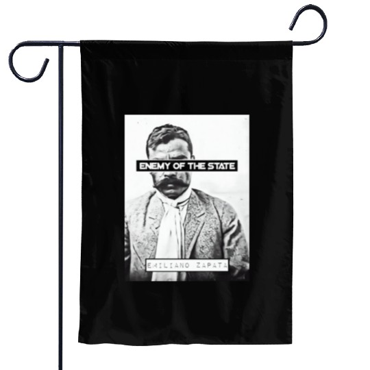 Emiliano Zapata (EOTS) (B&W) Garden Flags
