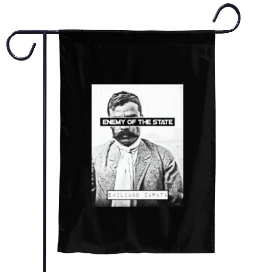 Emiliano Zapata (EOTS) (B&W) Garden Flags