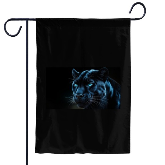 Black Panther Garden Flags