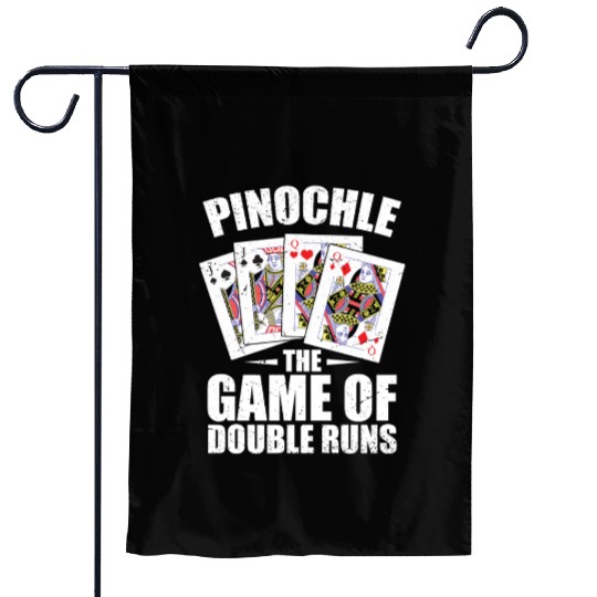 Pinochle And Penuchle Gift Men Women Card Games Garden Flags