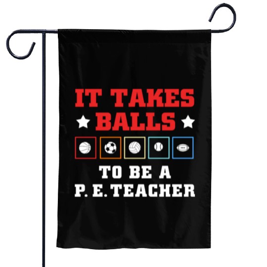 Physical Education School PE Teacher Garden Flags