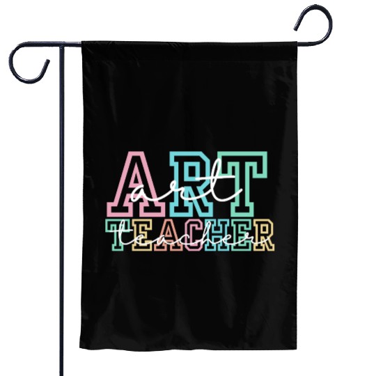 Art Teacher Garden Flags, Teacher Definition Garden Flags, Art T