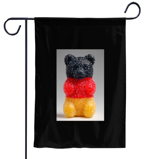 German Flag Gummy Bear Garden Flags