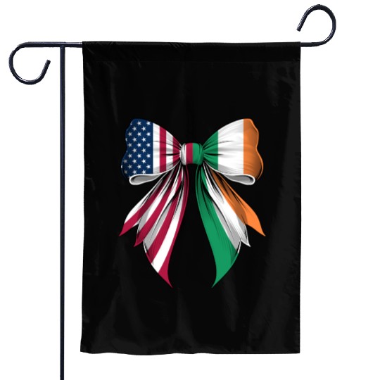 Coquette Bow Ireland Roots Heritage Irish Pride Garden Flags