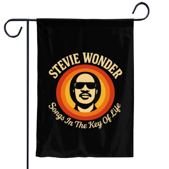 Stevie Wonder Garden Flags rtro vintage Songs in the
