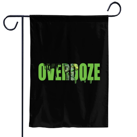 Overdose Thriller Art Print Garden Flags