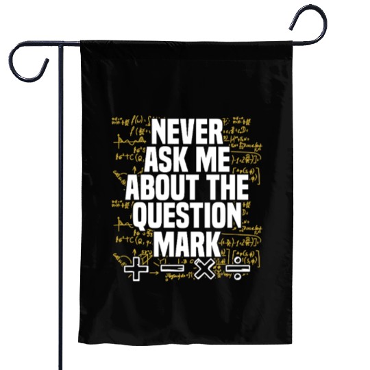 Mathematician Math Teacher Mathematics Garden Flags