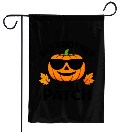 Big Brother Pumpkin Patch Halloween Garden Flags