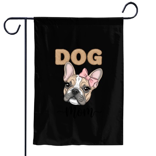 Frenchie Mom Garden Flags
