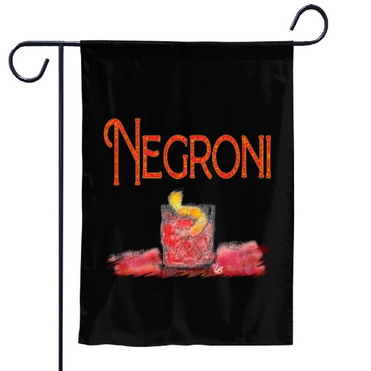 Negroni Cocktail_2 Garden Flags