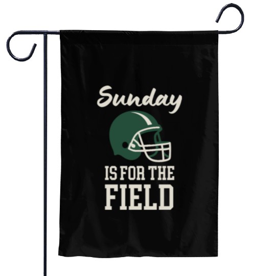 Sunday Football Field Design Garden Flags