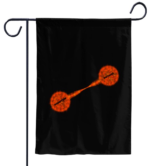 Quantum Physics Particle Science Entanglement  Garden Flags