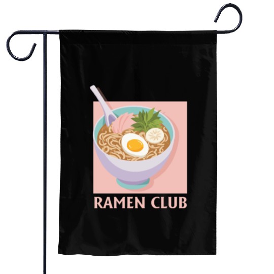 Traditional Japanese Ramen Bowl – Cozy Food Art Garden Flags