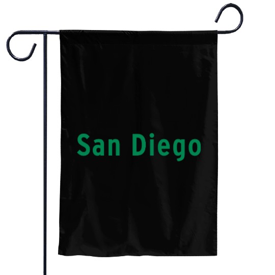 San Diego Exit Garden Flags