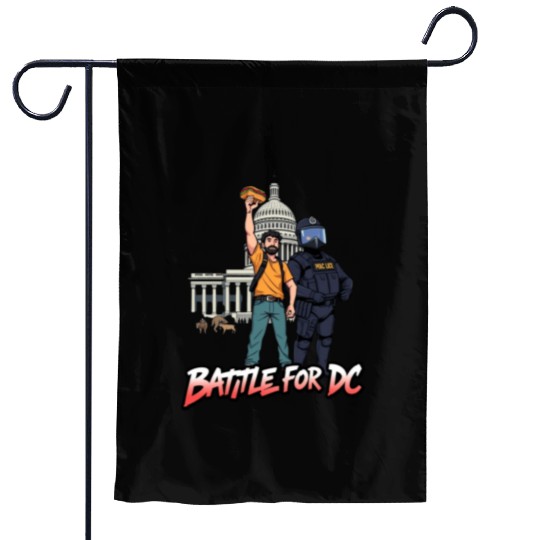 Free DC Sandwich Guy Banksy Style Street Art Garden Flags