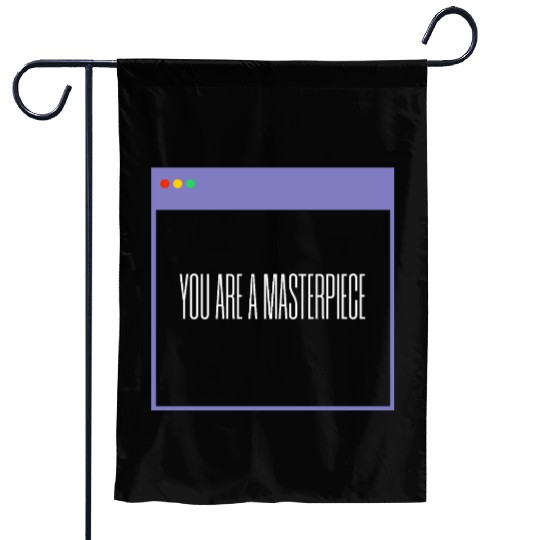 Inspirational Self Love Design Garden Flags