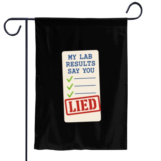 Forensic Chemist Crime Lab Toxicology Science Garden Flags
