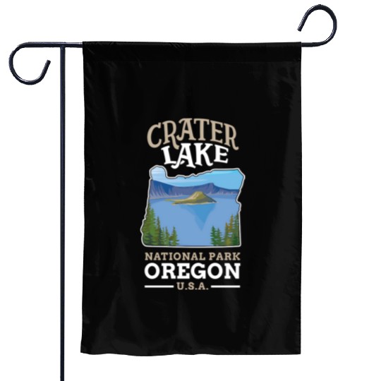Crater Lake National Park US Oregon Garden Flags