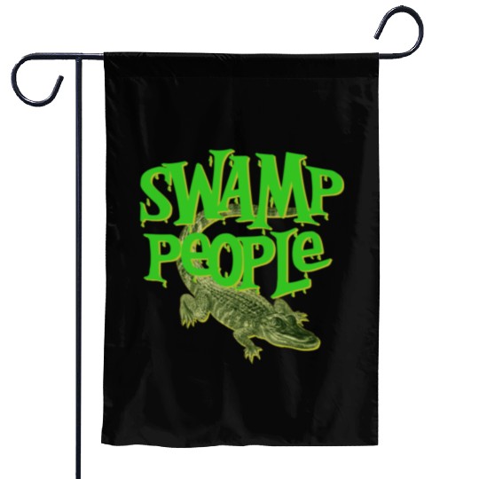 Swamp People Alligators Garden Flags