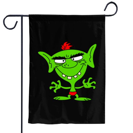green goblin Garden Flags