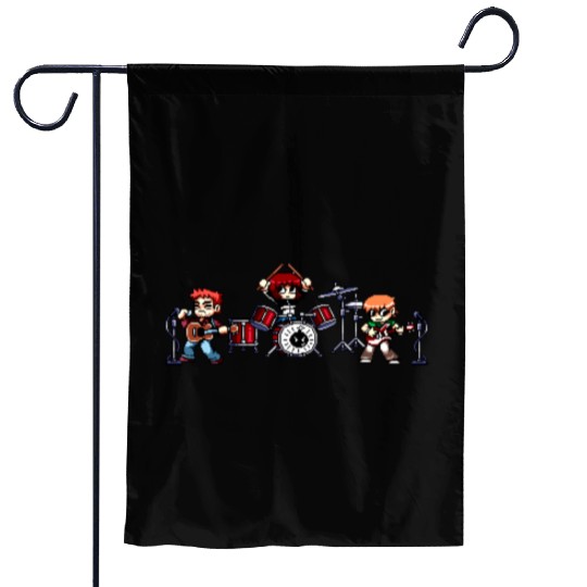 Scott Pilgrim Band Garden Flags