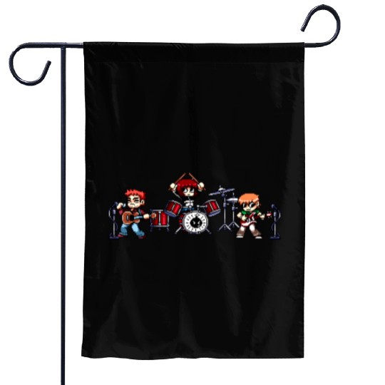 Scott Pilgrim Band Garden Flags