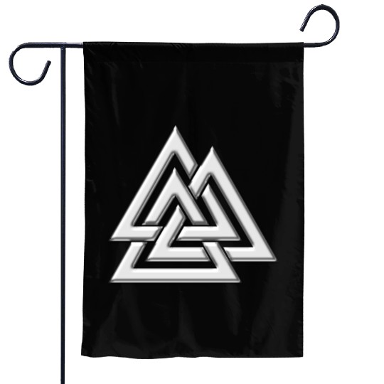 Valknut, Wotan's Knot, Walknot, Odin, Valhalla Garden Flags