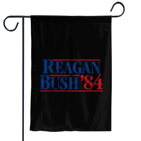 Distressed Reagan - Bush ’84 Garden Flags